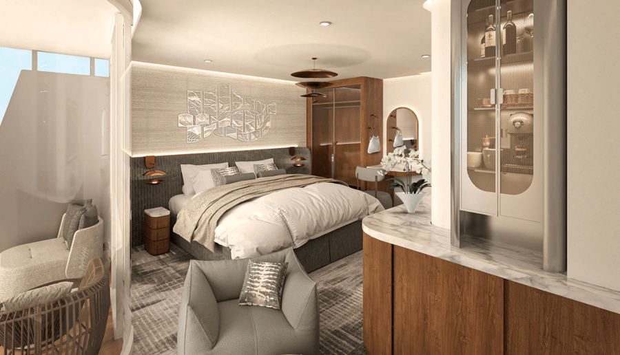 Каюта категории «Сьют Vista Balcony Suite A (SA)»